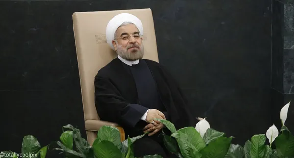 حضور رئیس جمهور ایران "حسن روحانی" در شصت و هشتمین اجلاس سالانه مجمع عمومی سازمان ملل متحد
STUBBLEBINE/REUTERS
