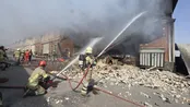 آتش سوزی انبار مواد پلاستیکی در جاده خاوران
