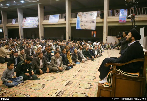 سفر سید علی خمینی به خمین