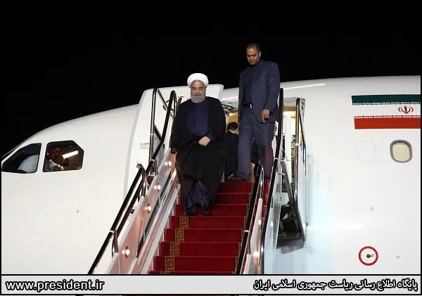 بازگشت رئیس جمهور به تهران
