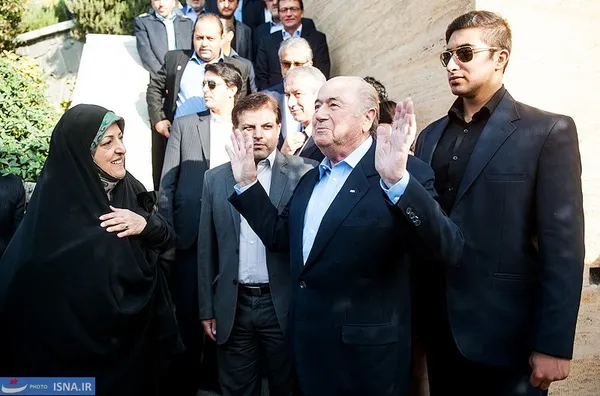صبح پنجشنبه سپ بلاتر از موزه تنوع زیستی محیط زیست دیدار کرد