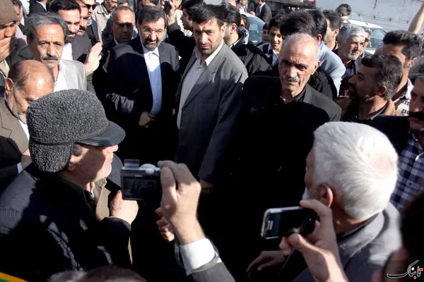 استقبال از دکتر رضایی ورودی شهر اصفهان