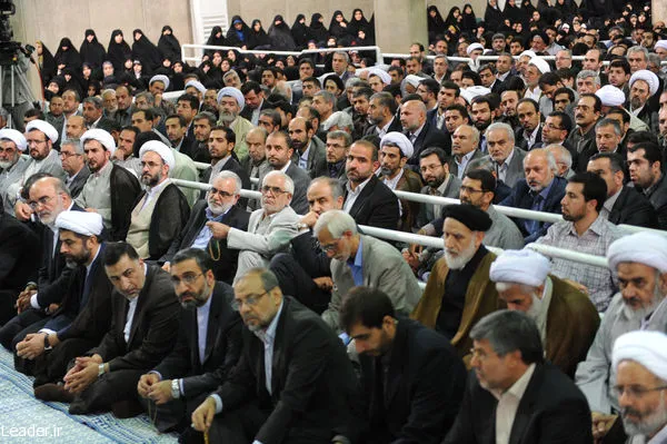 دیدار رهبر انقلاب با مسئولان قضائی