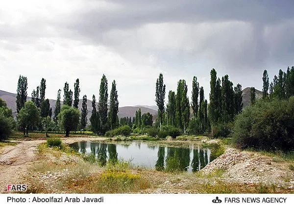 طبیعت روستای ارجمند در شهرستان فیروزکوه