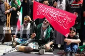 تصویری متفاوت از مراسم وداع در مصلی تهران