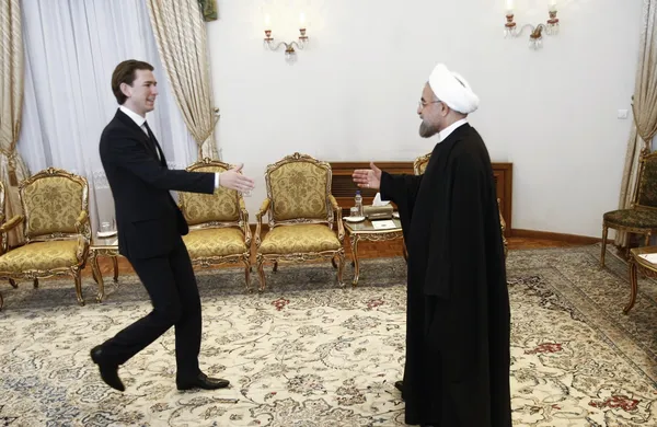 دیدار سباستین کورتز وزیر امور خارجه اتریش با حجت الاسلام حسن روحانی رییس جمهوری /IRNA
