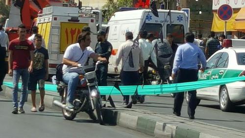 انفجار در قم
