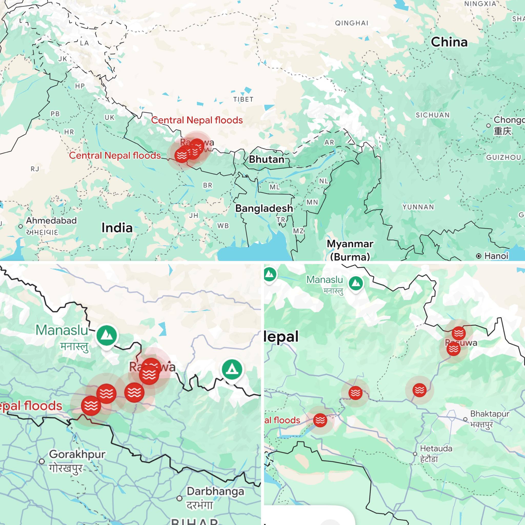 سیل ناگهانی در نپال؛ بیش ۱۶۰ کشته و صدها مفقود سیل ناگهانی در نپال؛ بیش ۱۶۰ کشته و صدها مفقود