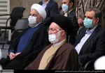 دیدار رهبری با اعضای کنفرانس وحدت