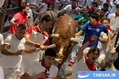 عکس: جدال با مرگ در خیابان‌های پامپلونا؛ هیجان و خطر در فستیوال سان فرمین