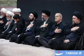 عکس: رئیس‌جمهور در مراسم شب عاشورا در حرم امام خمینی(ره)