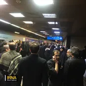 ازدحام در مترو تهران برای مراسم تشییع شهید رئیسی