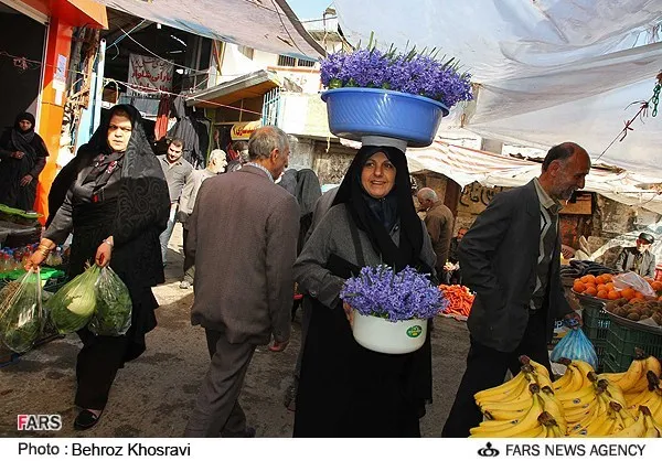 خرید عید در بازار سنتی مازندران