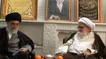 ویدیوی دیده‌نشده از رهبر شهید در منزل آیت‌الله‌ صافی