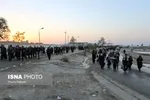 بازگشت زائران اربعین حسینی از پایانه مرزی مهران