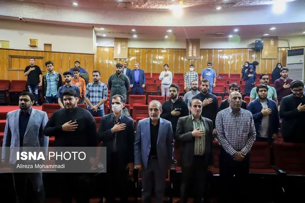 آیین گرامیداشت روز دانشجو در دانشگاه شهید چمران اهواز