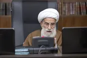 تصویری از آیت‌الله جنتی در سن ۹۹ سالگی