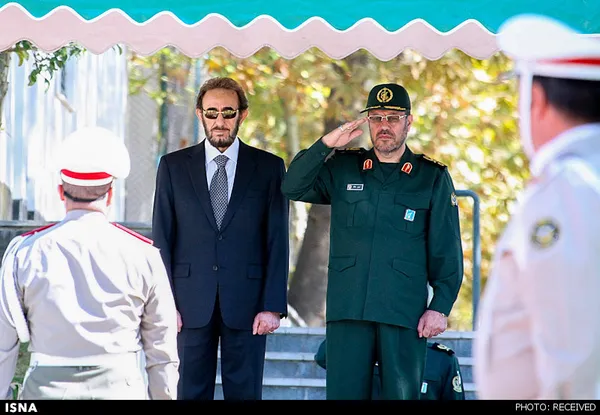 دیدار وزرای دفاع ایران و عراق