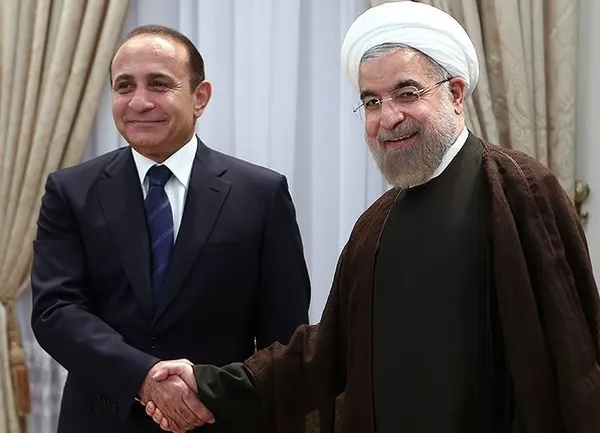 دیدار نخست وزیر ارمنستان با حسن روحانی./TASNIM
