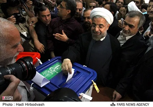 حسن روحانی -مسجد امام رضا(ع) شهرری