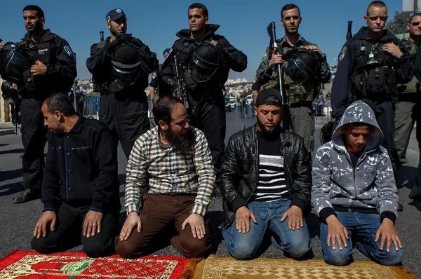 تشدید محدودیت و برخورد پلیس رژیم صهیونیستی با فلسطینیان در بیت&zwnj;المقدس. /شینهوا
