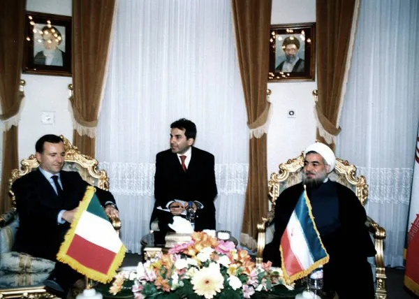 ملاقات با فراتینی وزیرخارجه ایتالیا - تهران ١٣٨٢/١١/٧