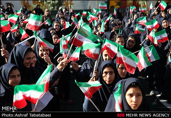  آغاز سال تحصیلی جدید در دبیرستان دخترانه مهدیه