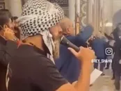ویدیوی مداحی خواننده پاپ در شهرری
