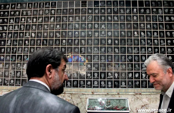 حضور رضایی در گلزار شهدا و نماز جمعه سمنان