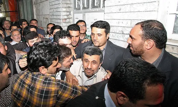مراسم سالگرد ارتحال امام خمینی(ره) در مشهد و حاشیه حضور احمدی نژاد /TASNIM
