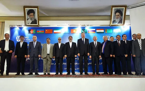 دومین نشست بین المللی وزرا و روسای مراجع ملی مبارزه با مواد مخدر صبح دوشنبه با حضور عبدالرضا رحمانی فضلی وزیر کشور سازمان ایرانی مجامع بین المللی وزارت امور خارجه برگزار شد./MNA
