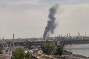 انفجار و آتش سوزی در پالایشگاه نفت اسلواکی