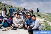 عکس: پنجره ای به گذشته; حاج رمضان در اردوگاه مرج‌الزهور