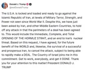 ترامپ دوباره عقب نشینی کرد!