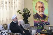 روحانی: شهید لاریجانی برای من برادری کرد