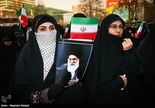 تجمع دانشجویان در سالروز حماسه 9 دی-میدان فلسطین

