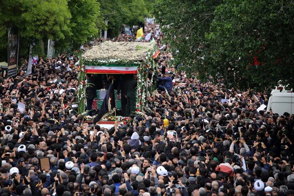 مراسم تشییع باشکوه شهید رئیسی، رئیس جمهور ایران