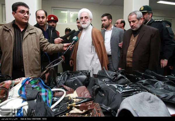 بازدید اژه ای از پلیس آگاهی تهران بزرگ
