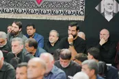 مراسم عزاداری در مشهد با حضور قالیباف و عراقچی
