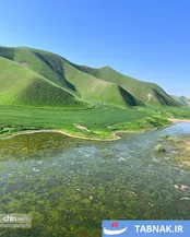 شکوه اردیبهشتی تپه ماهورهای خالدنبی