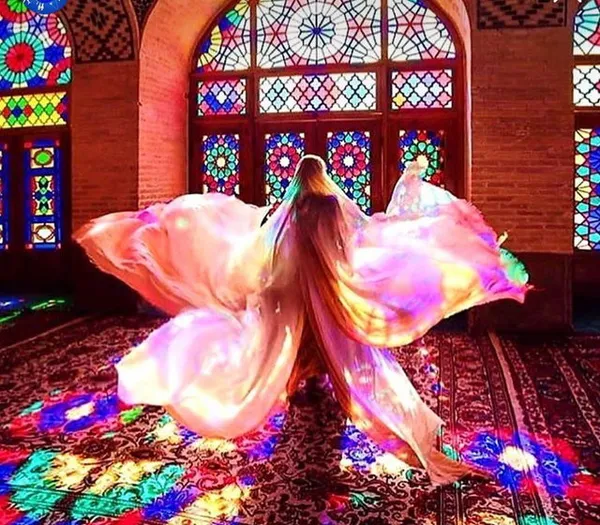  جشن رنگ در مسجد نصیرالملک ـ شیراز 