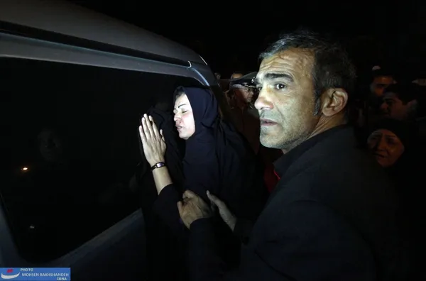 اندوه تأثر انگیز خانواده شهدا