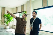 عکس: حضور محمدرضا گلزار در فدراسیون کشتی