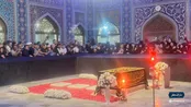 عکس: رواق دارالذکر به‌روی زائران آغوش گشود