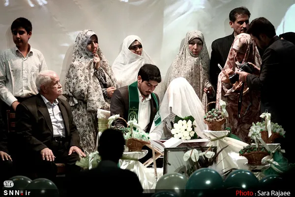 جشن ازدواج دانشجویی پنجاه زوج از دانشگاه&zwnj;های استان البرز