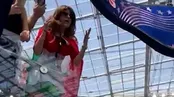 قدردانی ایرانیان از علیرضا بیرانوند در لس آنجلس
