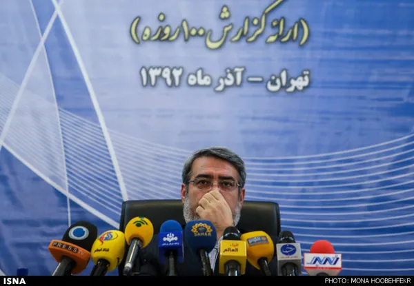نخستین نشست خبری دبیرکل ستاد مبارزه با مواد مخدر و ارائه گزارش ۱۰۰ روزه