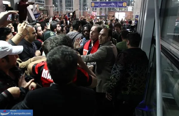 فرانکو بارسی در میان هواداران
