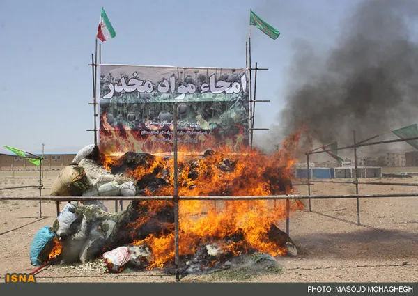 امحای مواد مخدر در سمنان