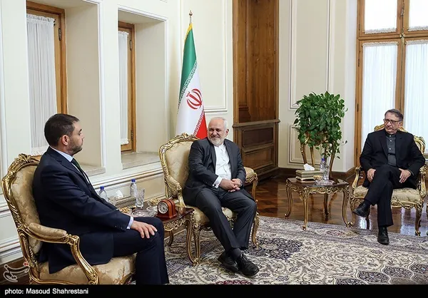 سفیرمکزیک در ایران در دیدار با محمد جواد ظریف وزیر امور خارجه ایران